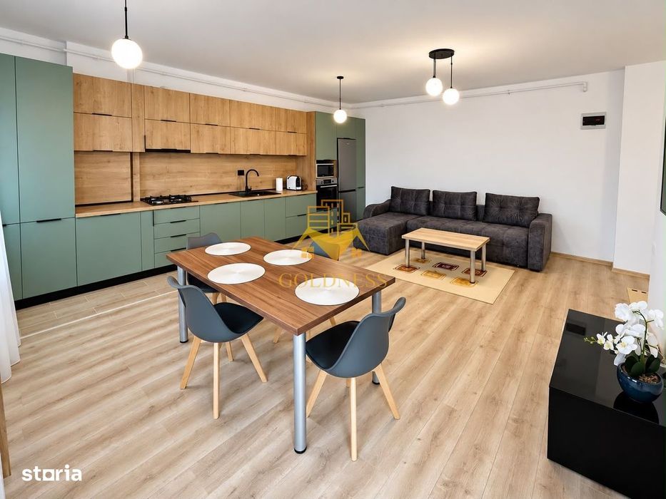 2 camere open space, Premium,Parcare Subterana, Sesul de Sus, Floresti