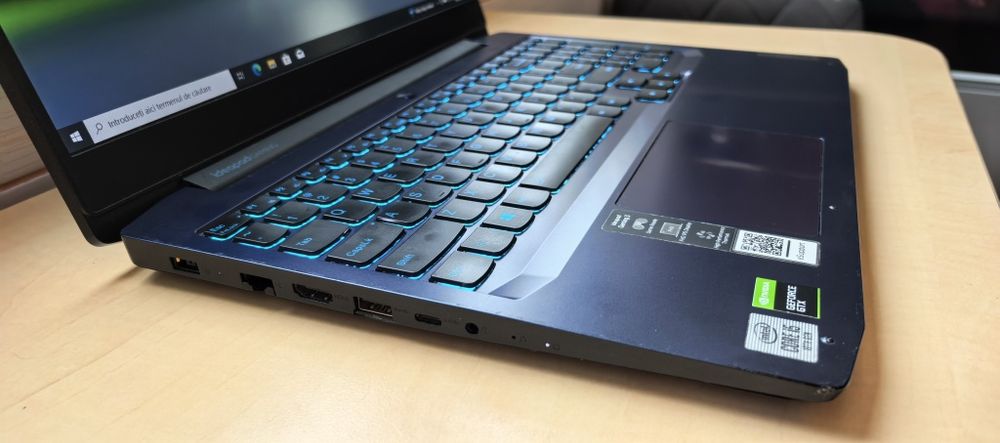 Laptop Lenovo Gaming 3_i5-10300H_16GB DDR4_GTX 1650 4GB_SSD 512GB_BLUE