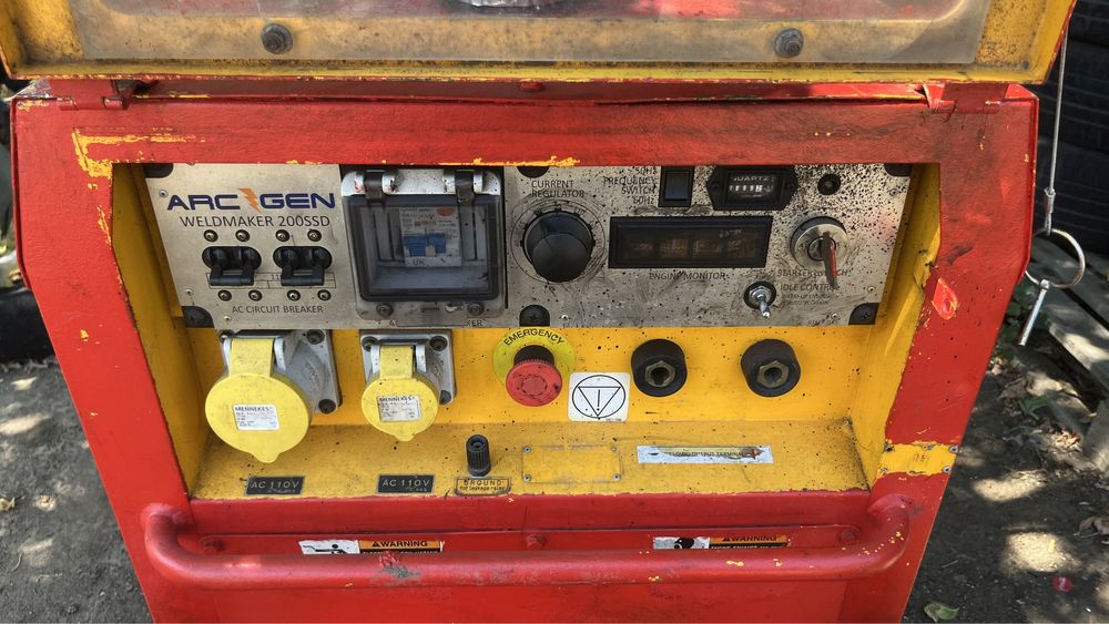 Vand generator 110v aparat sudura arc gen weldmaker 200ssd 889 ore