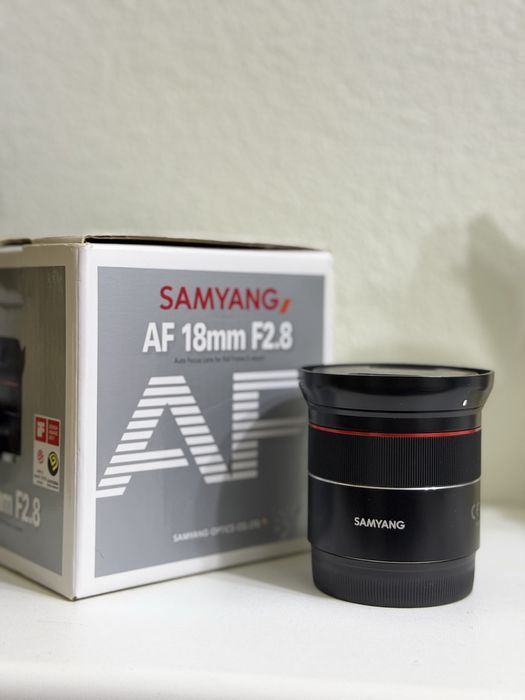 Obiectiv Samyang 18mm f2.8 sony E