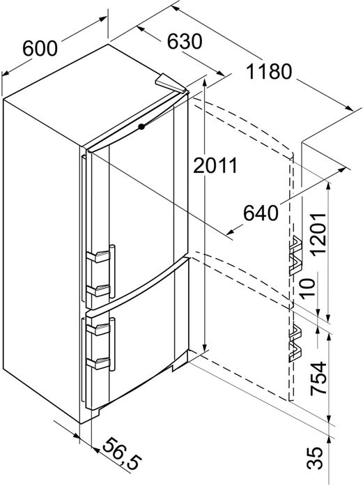Хладилник Liebherr CBNesf 3913