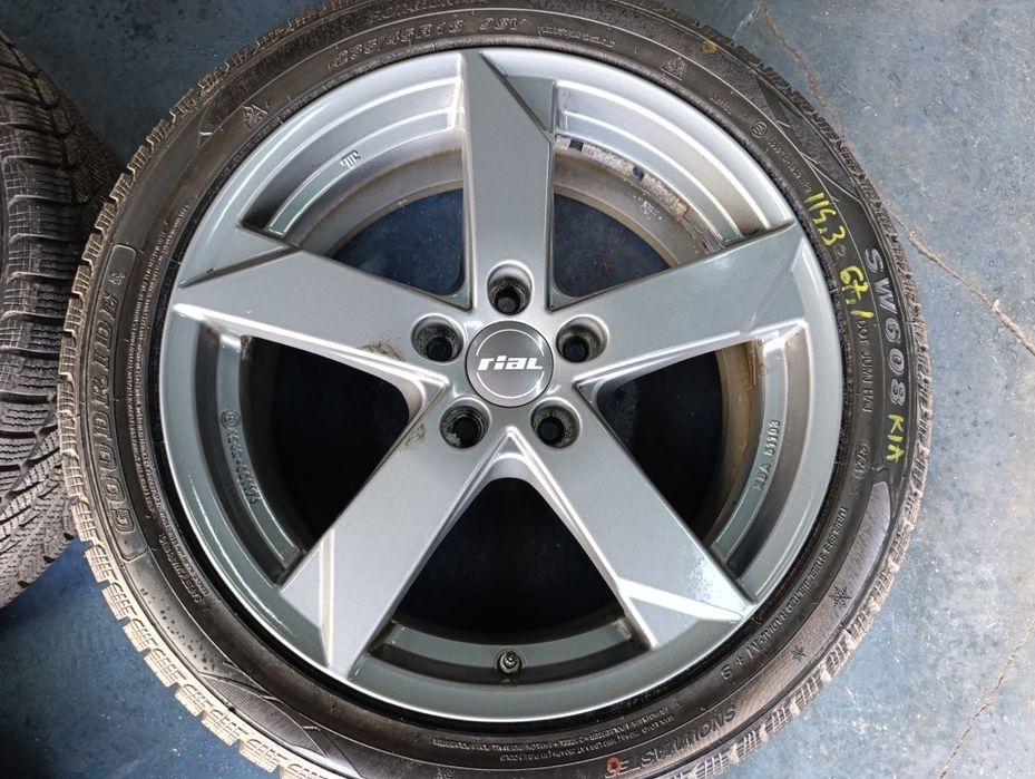Jante aliaj KIA Optima 18'' 5x114,3x67,1 anvelope iarna dot 2024 noi