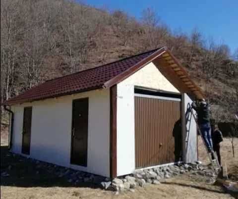 Vand containere tip garaj din panou sandwich 5x 7 m