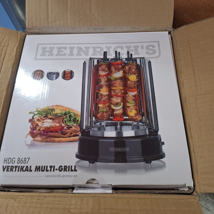 Електрически вертикален въртящ се грил чисто нов внос от Германия