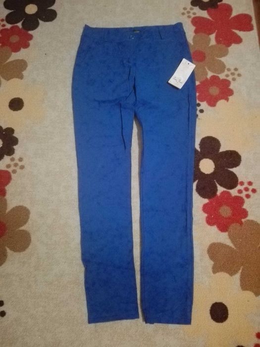 Панталон нов син
