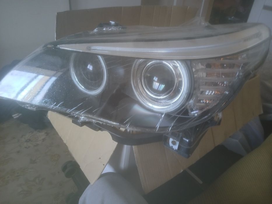 Фары на BMW E60!