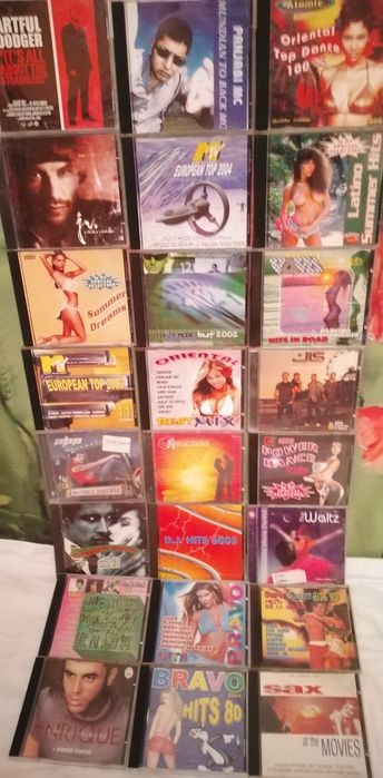 CD Muzică străină 195 bucăți