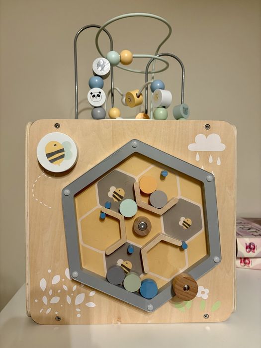 Jucarie Cub mare Montessori din lemn