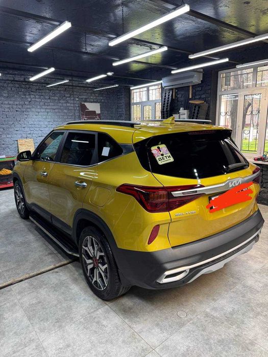 KIA Seltos, золотой, 2022, 39 тыс км пробег