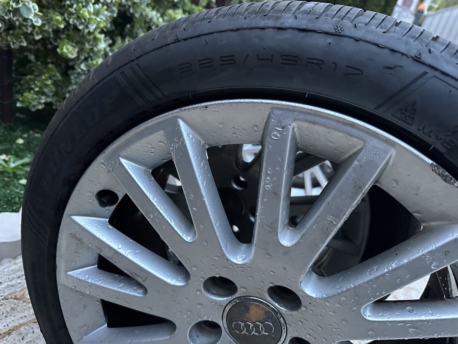 Jante Audi 7.5Jx17 ET56 cu cauciucuri allseason 225/45/17