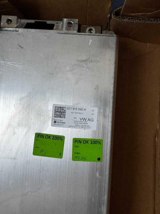 VW ID.3 ID.4 Modul Baterie HV 6,85 kWh 156Ah LG Chem 0Z1915592H / 0Z1915592j