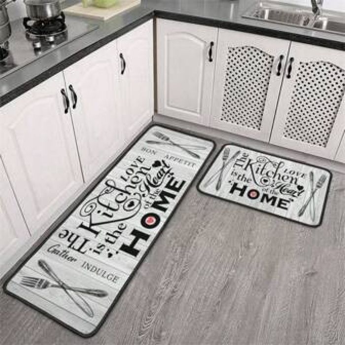 Комплект водоустойчиви постелки за кухня Килим за кухня
