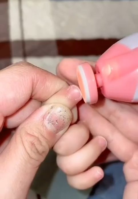 Детский триммер для ногтей