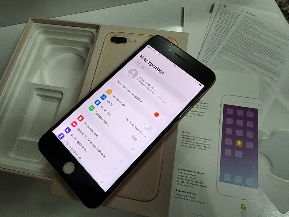 Iphone 8 Plus LL/A Black 64Gb Batareka 100% uselenniy