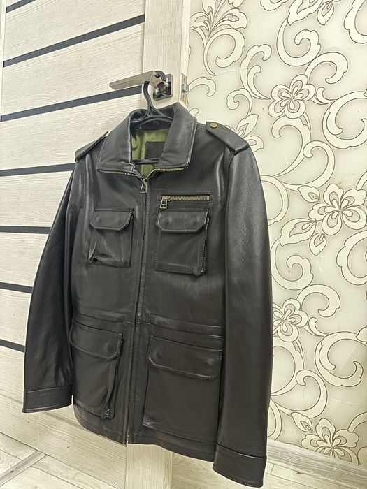 Натуральная кожаная куртка