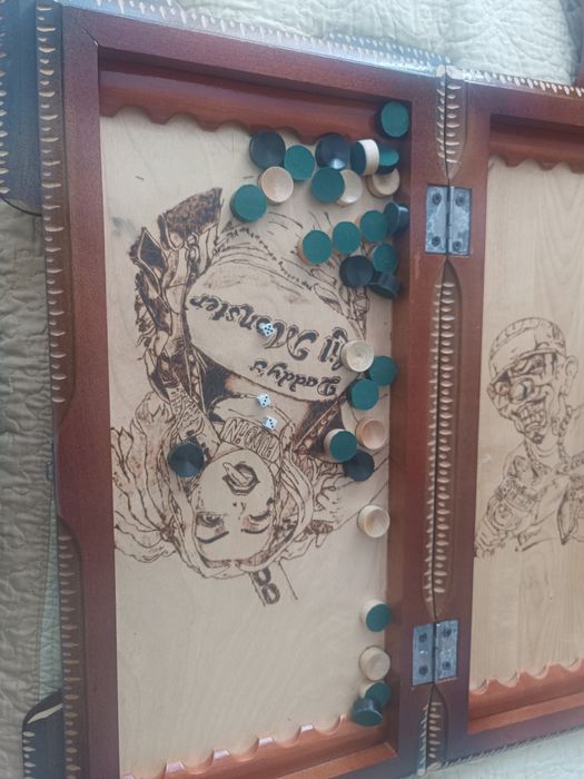 Нарды новые с зариками