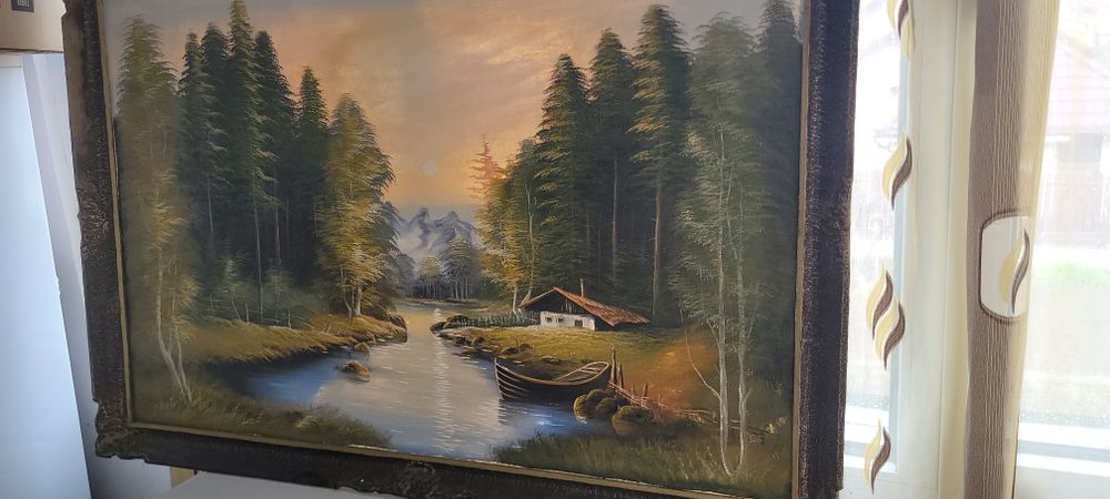 Tablou pictat manual