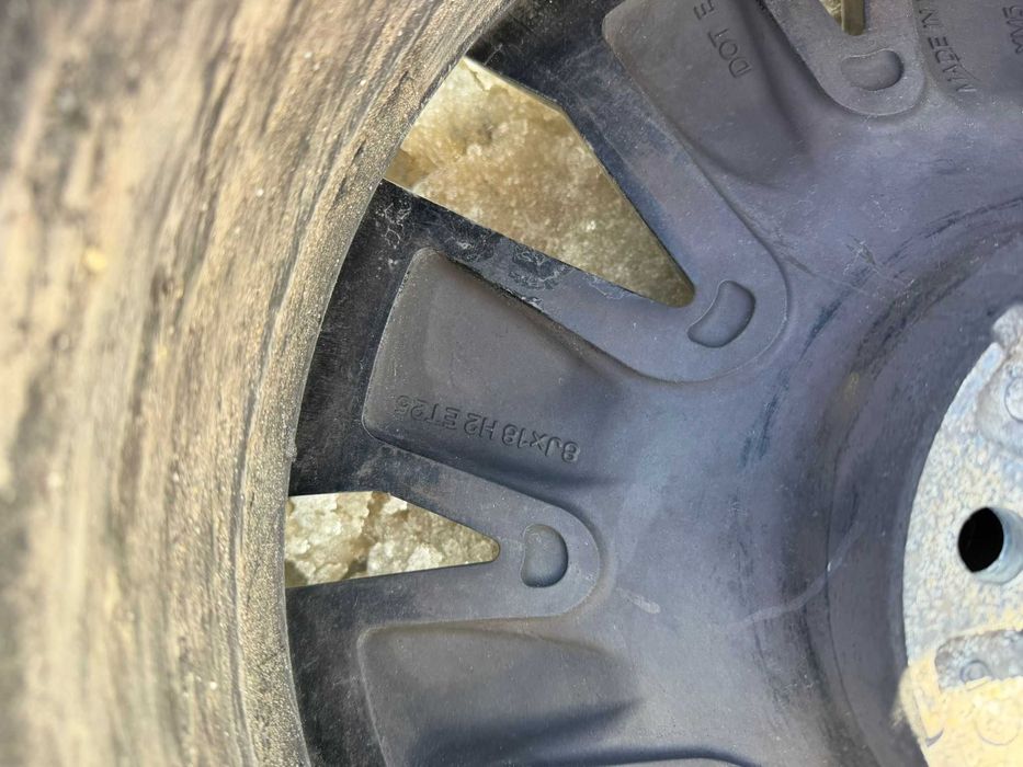 SET Jante Touareg III CR - 18 x 8J et25 5 x 112mm + Anv. iarna CADOU