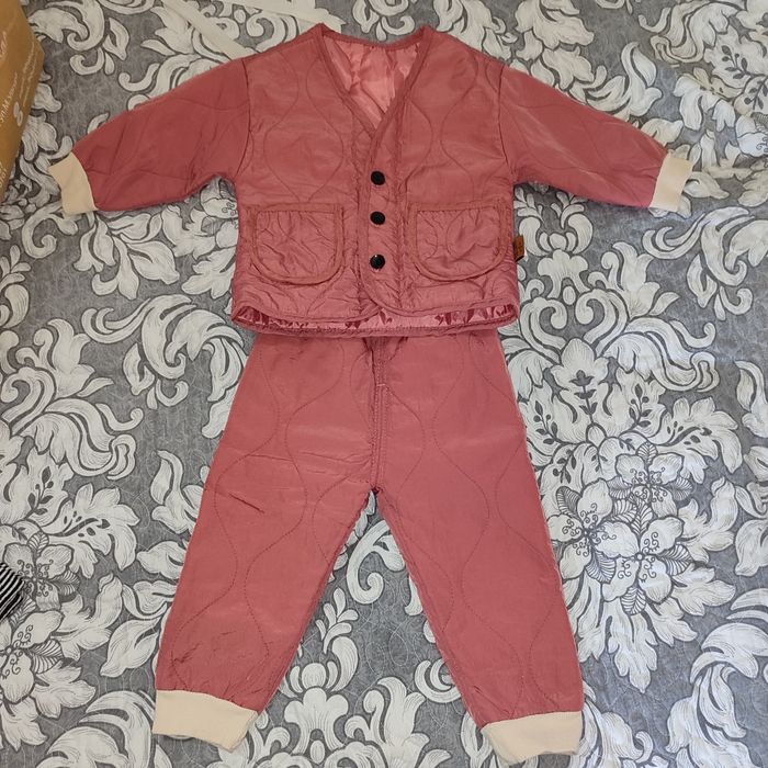 Комбинезон флисовый, костюм стеганный