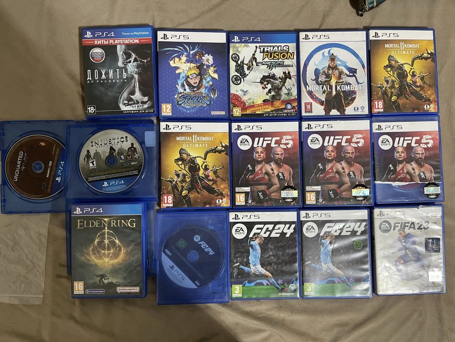 Продам игры ps4/ps5 в идеале