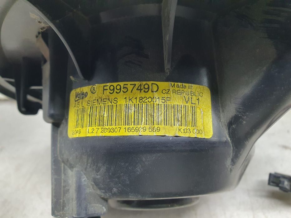 Ventilator aeroterma bord 1k1820015f Volkswagen VW Tiguan 1 [2007 - 2