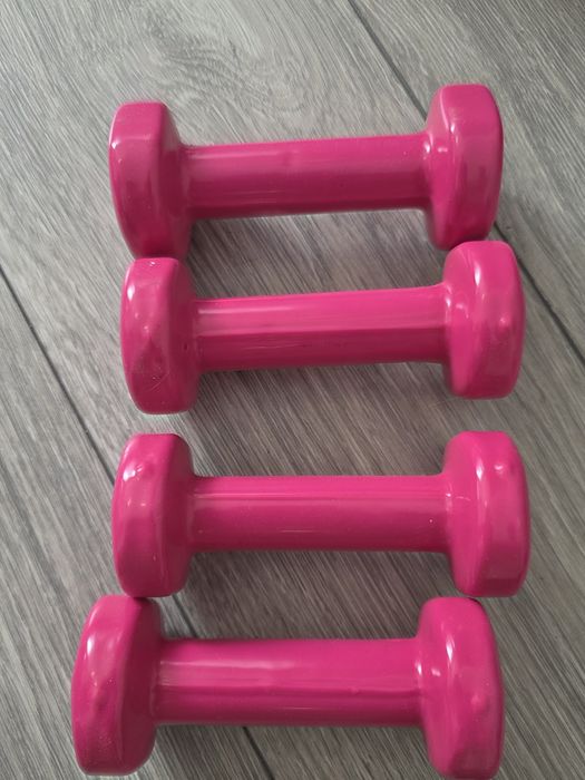 Set gantere 1 kg, 6 bucăți