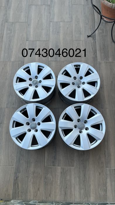 Jante R16 Audi originale/Jenți/Genți/Roți/Aliaj/Alu/Set/A3/A4/A6/Q2/Q3