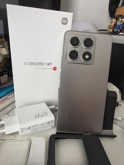 Xiaomi 14T, 12GB RAM, 512GB, 5G, Titan Gray,în garanție