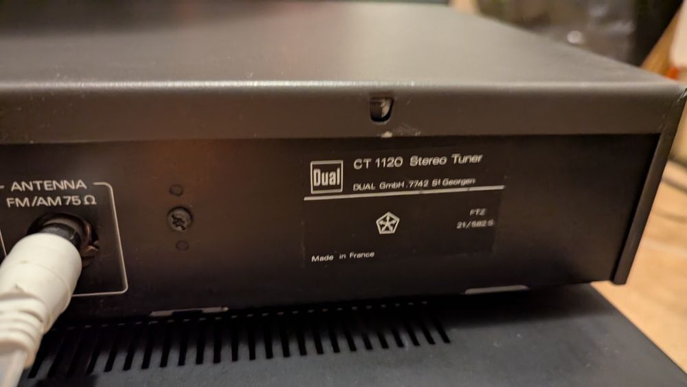 Tuner Dual CT 1120 musik