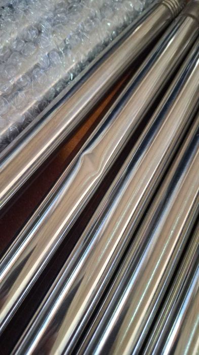 Galerie telescopica pentru perdea Inflation, 76-369 cm, inox