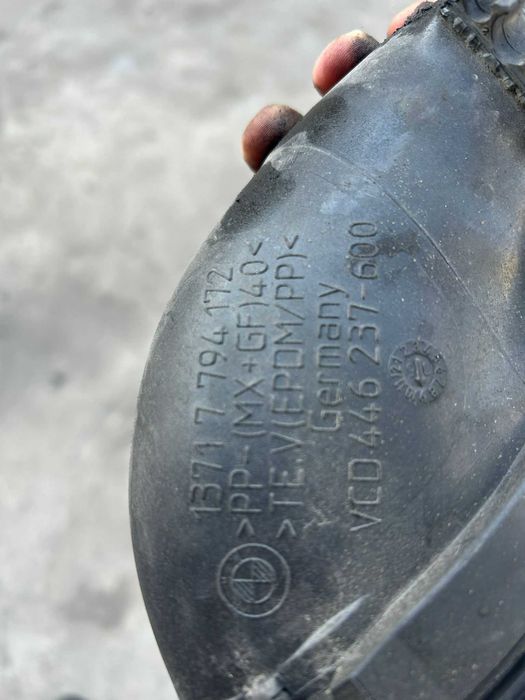 BMW E90 330d Тръба дебитомер-турбо бмв е91 е92 е93 м57