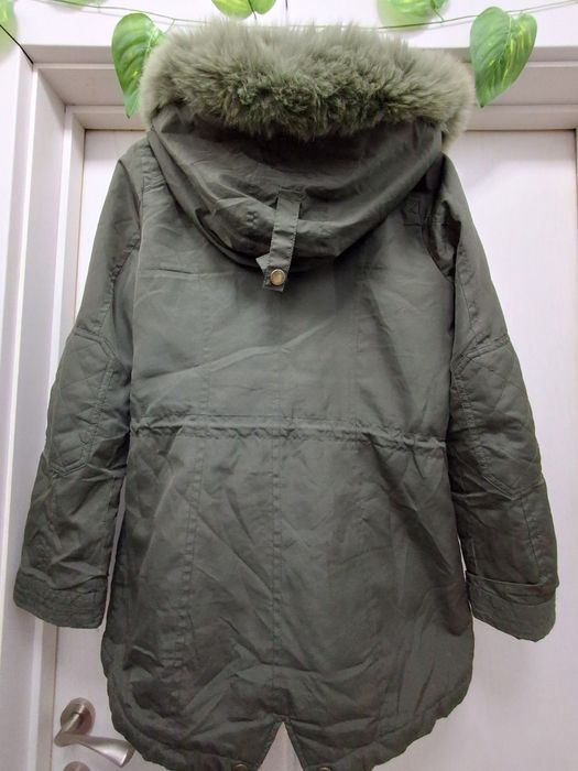 Парка с пух М размер