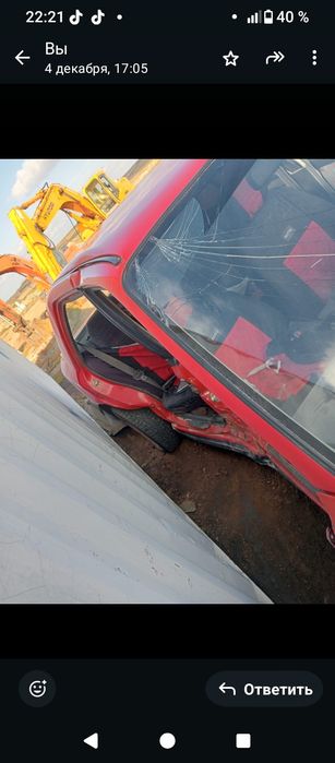 Мазда 324 аварийная