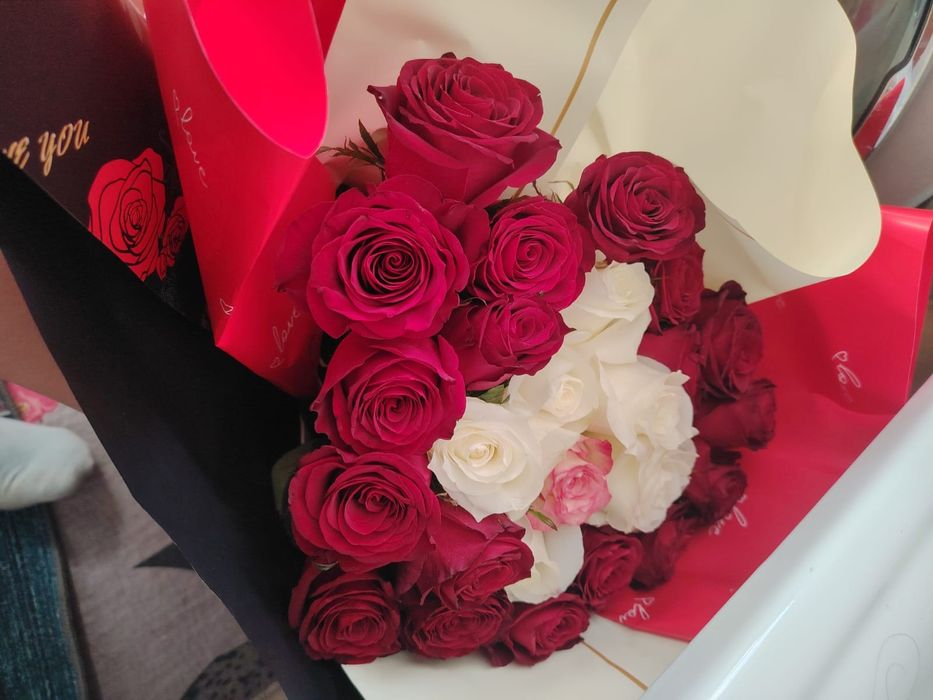 Букет голландских роз