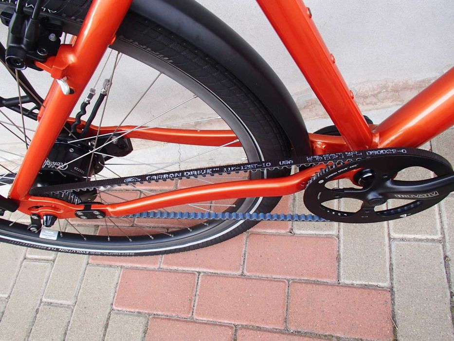 Bicicleta Cu Rohloff-Transmisie pe Curea