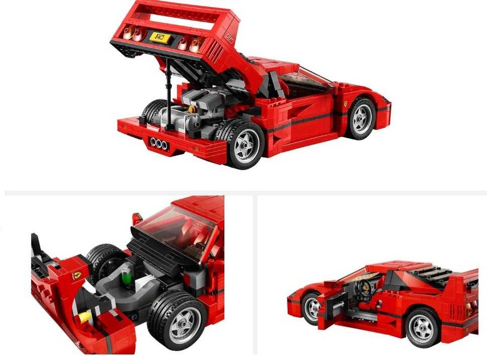 NOU Masina joc constructie TIP brand L Creator Ferrari F40 10248