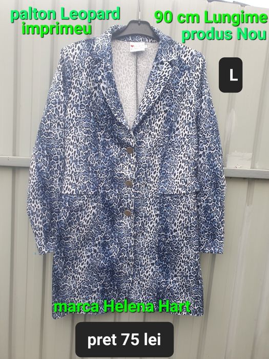 Palton Helena Hart Leopard