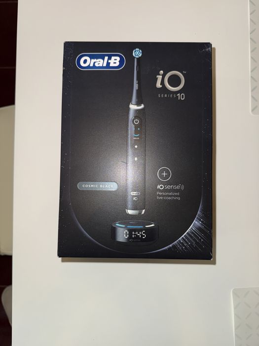 Oral-B iO Series 10 Cosmic Black – stare excelentă, pachet complet