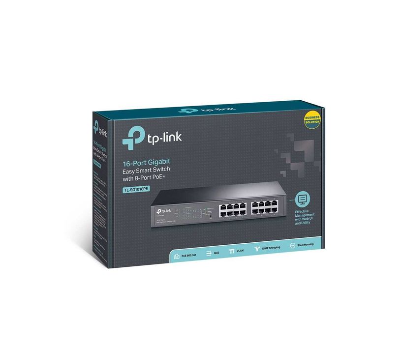 | Коммутатор TP-Link TL-SG1016PE