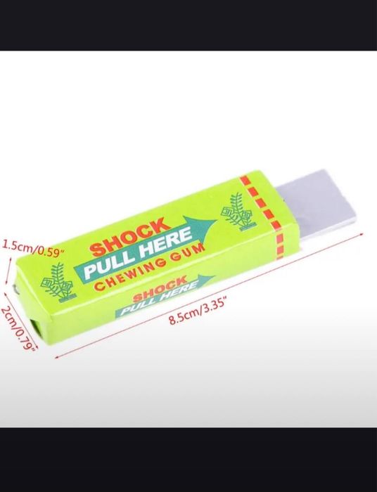 жвачка с током розыгрыш прикол