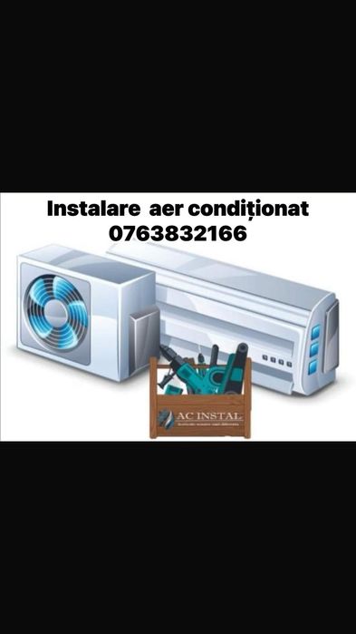 Montaj aer condiționat firma autorizata oferim garanția de montaj