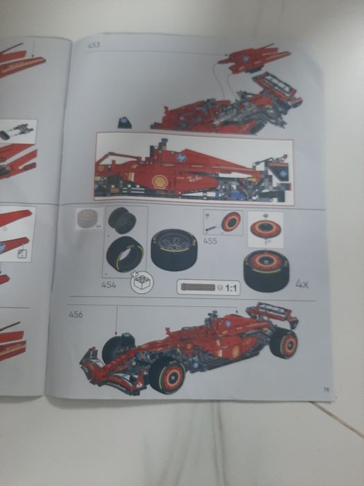 Формула 1 Ферарри Лего