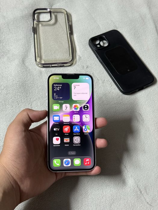 Apple iPhone 14 128 GB 77% Айфон 14 128 ГБ 77% Кызылорда