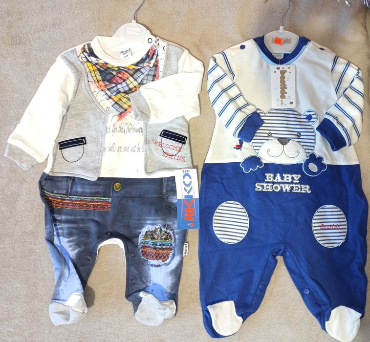 Haine BEBE - Body (0M-9M), lichidare stoc. A 8-a bucata gratis (7+1)!