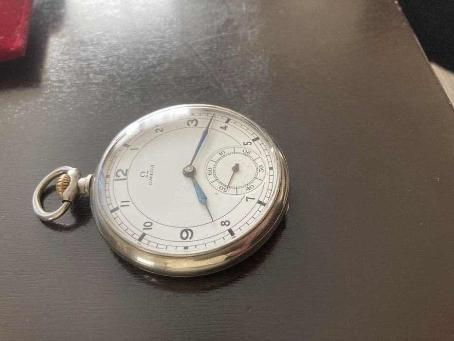 Оригинален швейцарски джобен часовник Omega