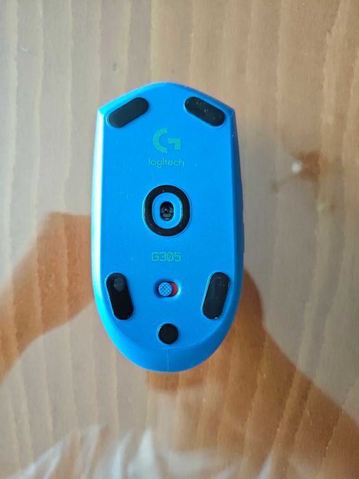 Безжична геймърска мишка Logitech g305 синя