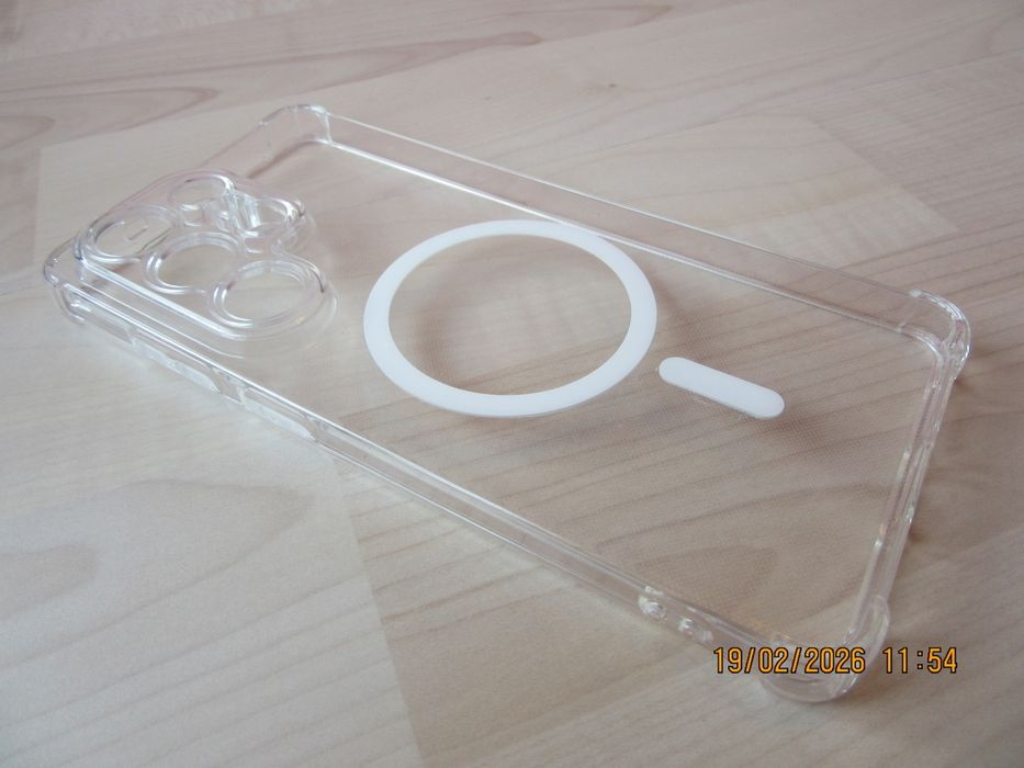 Samsung Galaxy S26 Ultra S26+ / Удароустойчив MagSafe силиконов кейс