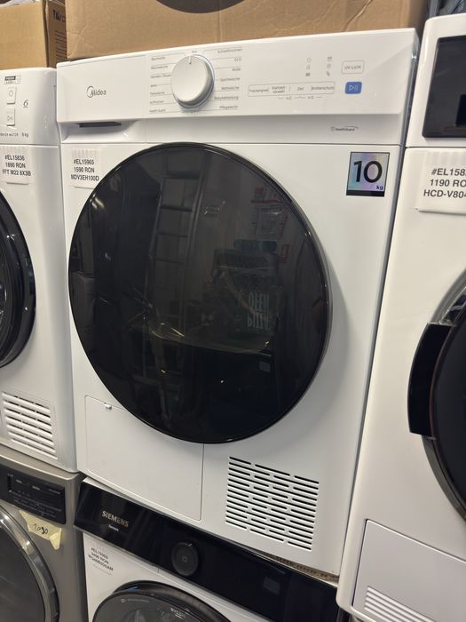 Uscator de rufe cu pompa de caldura Midea MDV3EH100D cu factura si garantie 12 luni