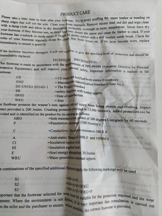 Toesavers-42н-Работни обувки