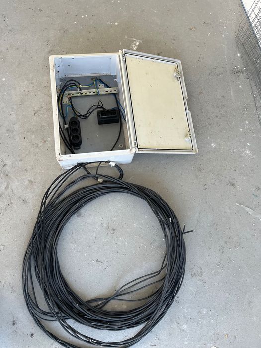 Строително табло с 20м. Кабел